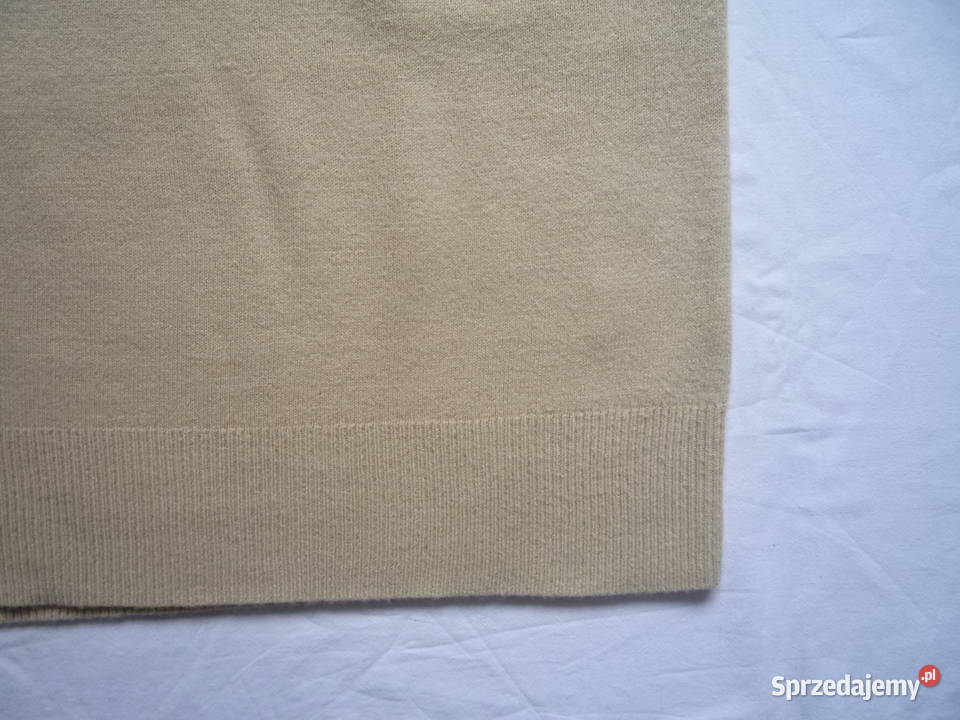 Atmosphere 36S 38M Beżowy Sweter w serek Swetry i golfy Szczecin