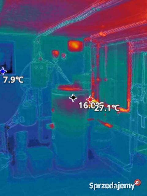 Badania pomiary termowizyjne budynków i
