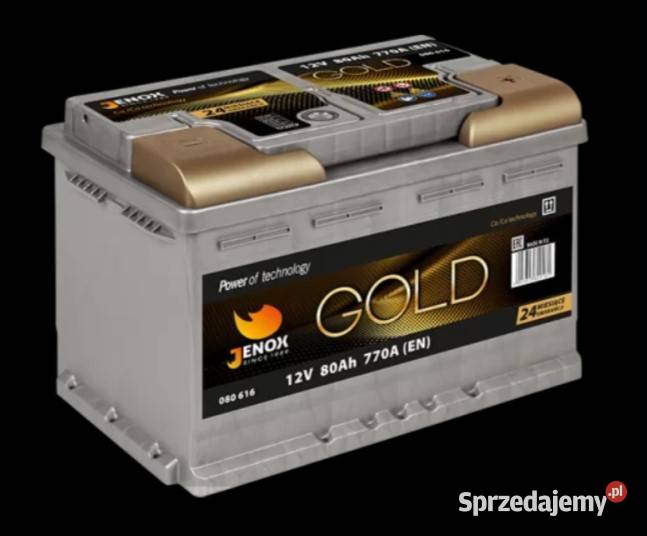 Akumulator Jenox Gold 80Ah 770A R080616 Akumulatory Wałbrzych