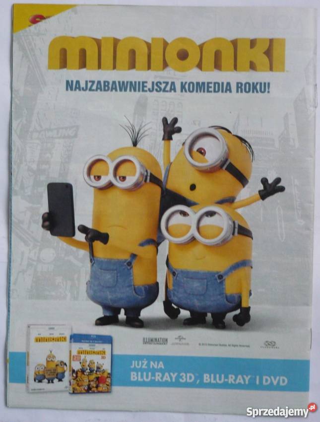 PLAKAT A4 MINIONKI BRAVO SPORT Antyki, Sztuka, Kolekcje kujawsko-pomorskie Bydgoszcz