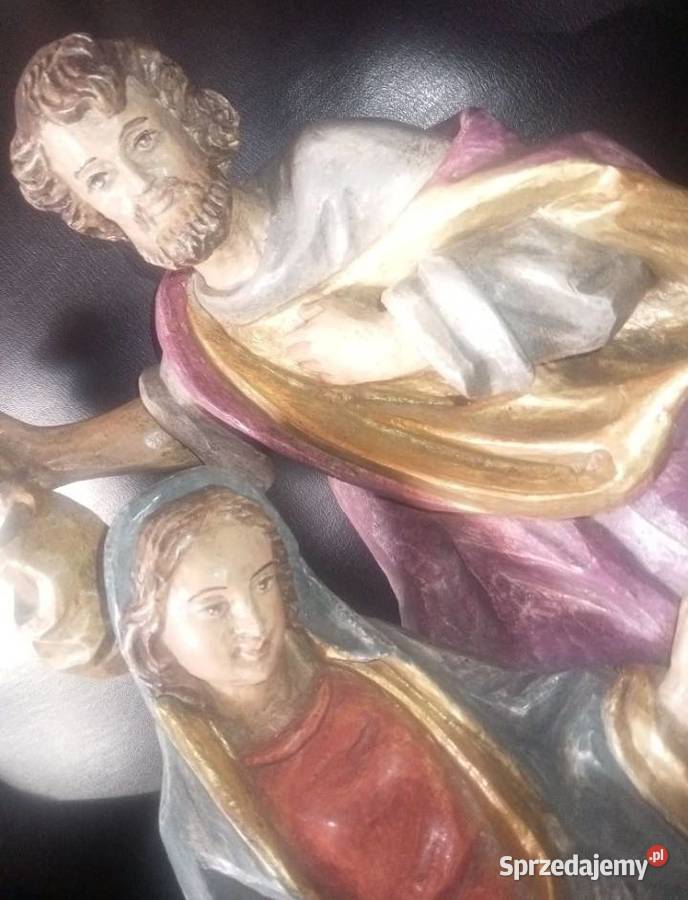Swięta Rodzina Jezus Chrystus Maria Św Józef Rękodzieło mazowieckie Grójec