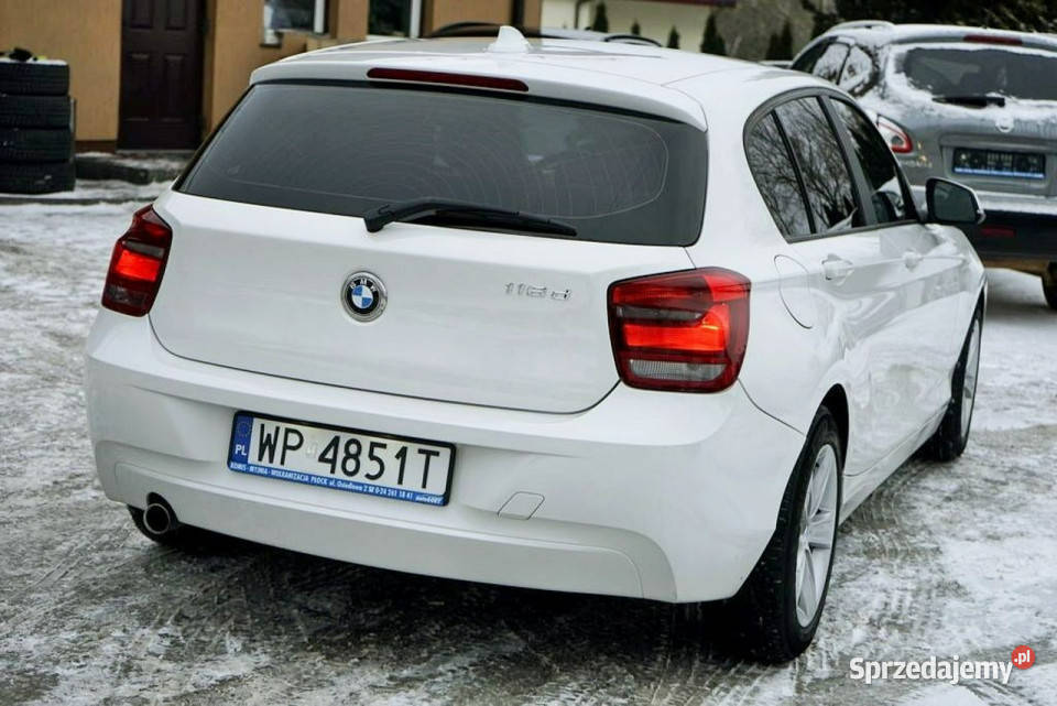 BMW 116 16D Klima 209 2013r F20 2011 Płock