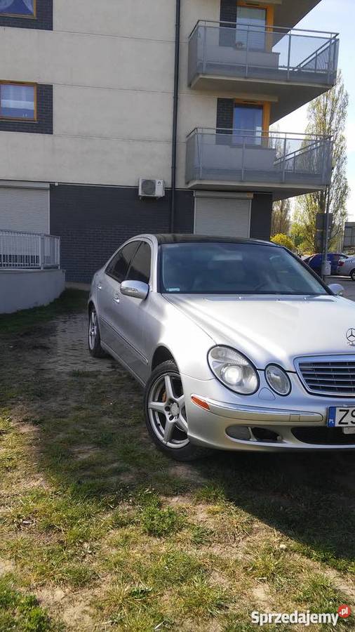 Mercedes w211 32 v6Gaz STAGUSA Zamiana sprowadzony zachodniopomorskie Szczecin