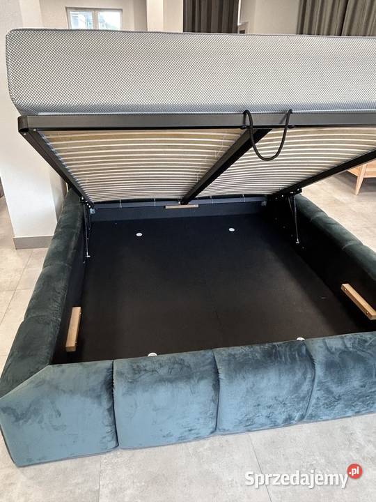 Łóżko tapicerowane 160x200 z pojemnikiem 40 Łóżka Mława