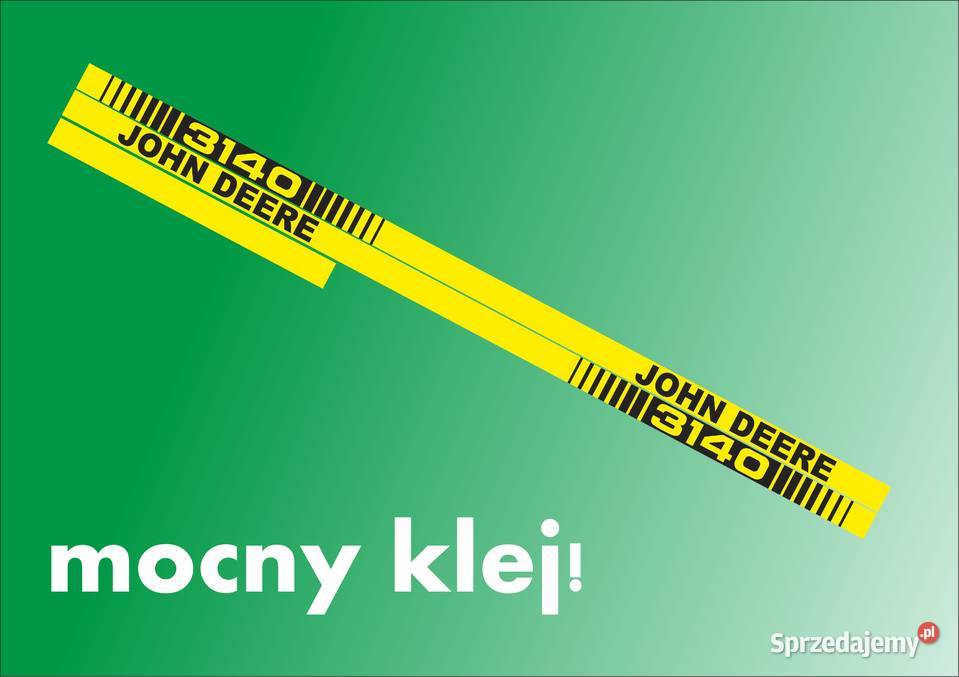 Naklejki John deere 3140 zamienniki Bydgoszcz