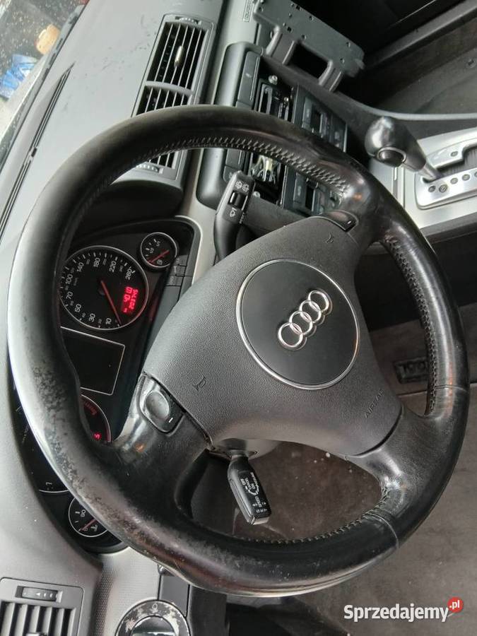 Audi A4 B6 A6 C5 czarna kierownica ze zmianą Szczerbice