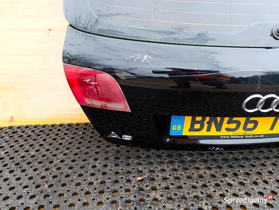 AUDI A3 8P SPORTBACK 5D KLAPA TYŁ LY9B osobowe