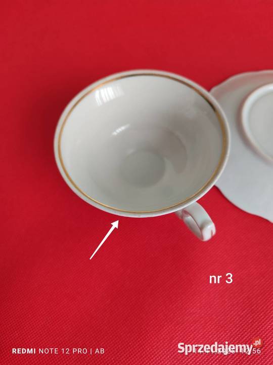 Filiżanki Wawel porcelana z sygnaturami 3 kpt Antyki, Sztuka, Kolekcje Katowice