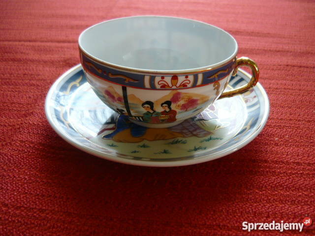 Filiżanka ze spodkiem China Myszków