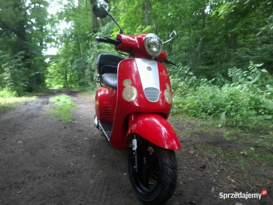 Skuter 4T 503 w pełni sprawny elektryczny starter Pozostałe dolnośląskie Świdnica