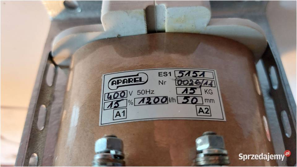 Elektromagnes napędowy ES1 5151 15 APAREL śląskie Dąbrowa Górnicza