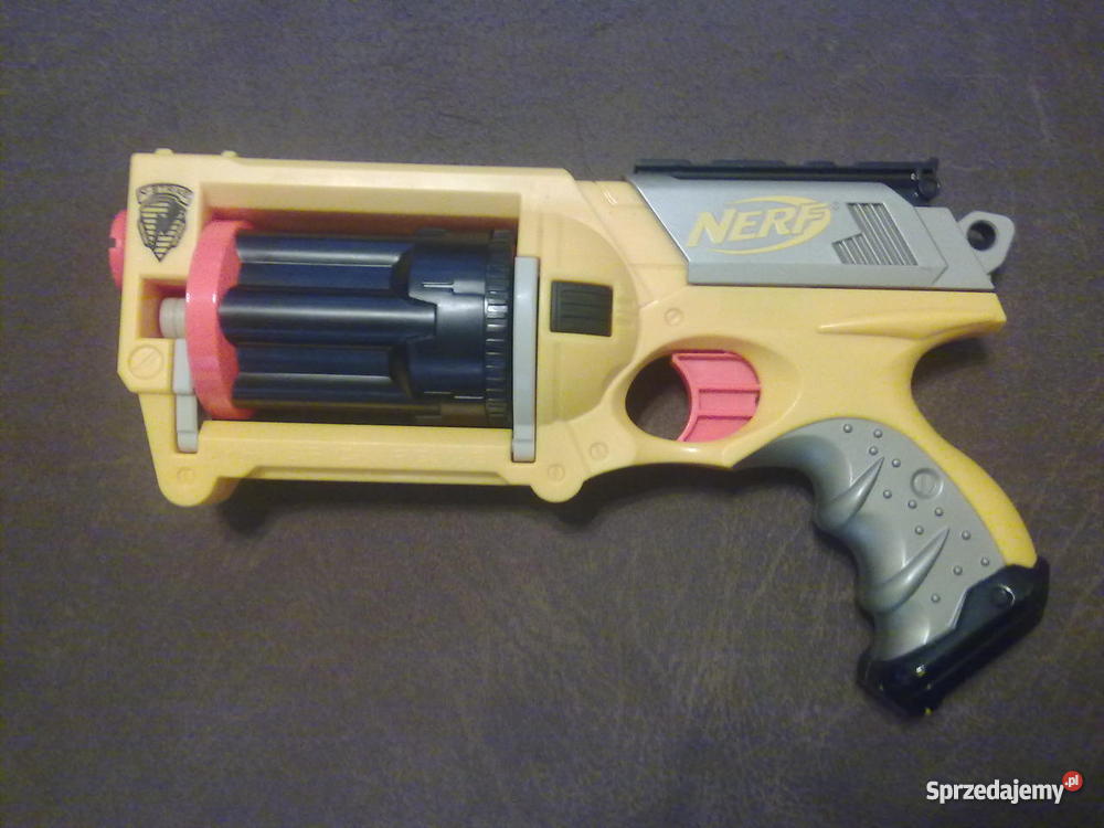 Najlepszy NERF NSTRIKE MAVERICK Pistolet 6 strza Bielsko-Biała
