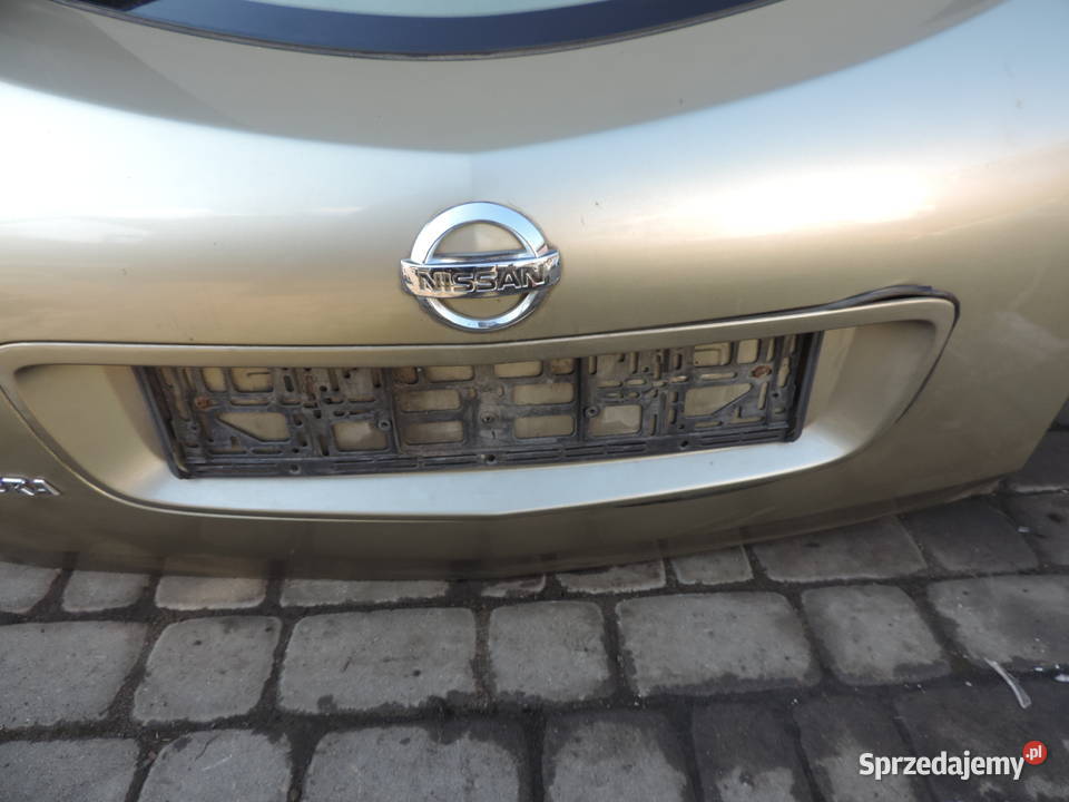 TYLNA KLAPA BAGAŻNIKA NISSAN PRIMERA P12 HB EY2Z Nowy Sącz