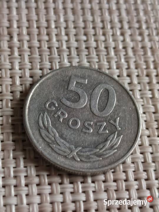 Sprzedam monete 50 groszy 1977 Numizmatyka Chełm sprzedam