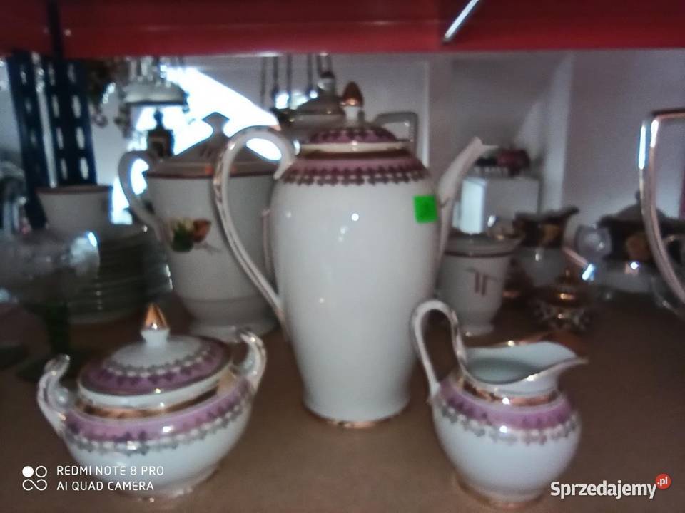 Dzbanek do kawy mlecznik i cukiernica Ovid JC z Gdańsk