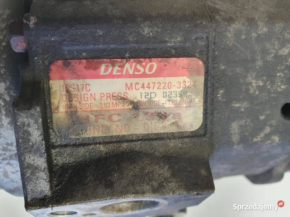 SPRĘŻARKA KLIMATYZACJI Range Rover III L322 44 Rudka