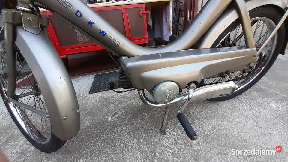 Motorower DKW 502 małopolskie Łukanowice
