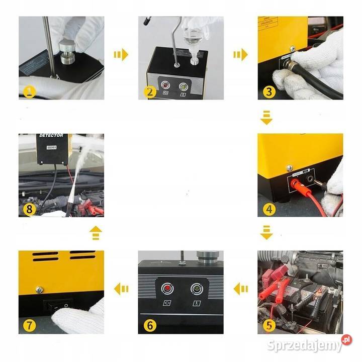 SOLARY SD301 Generator dymu Tester szczelności Gdańsk sprzedam