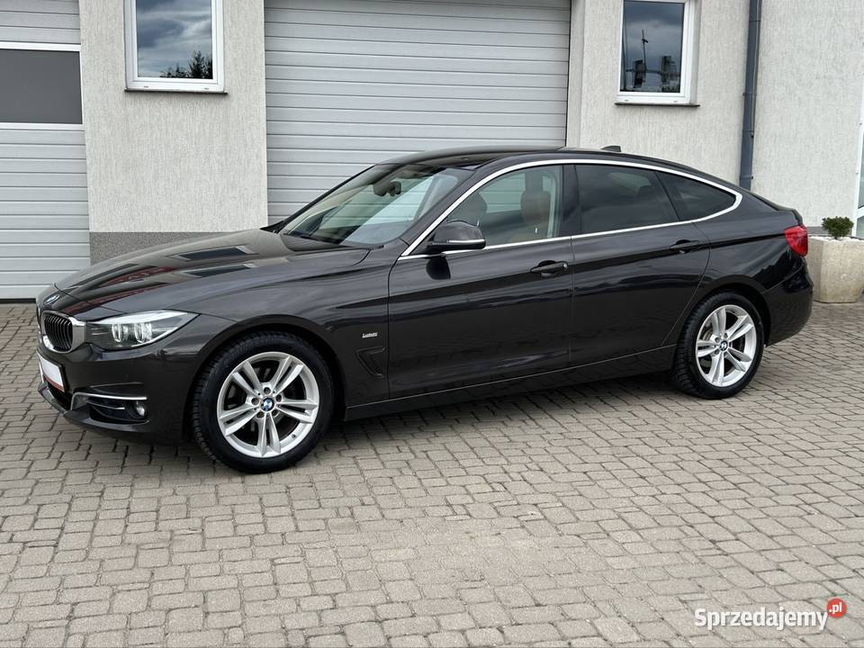 BMW 320d 190 3GT Luxury Salon Polska Serwis FV23 Rok produkcji 2018 podlaskie Białystok