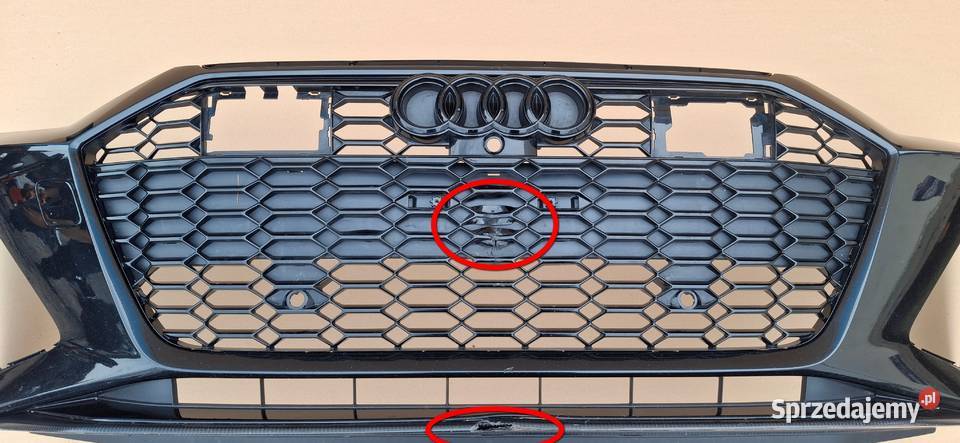 AUDI RS 6 RS6 C8 ZDERZAK PRZÓD PRZEDNI Zderzaki sprzedam