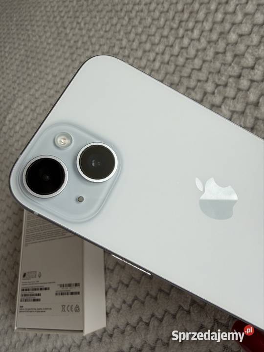 iPhone 15 128 GB Blue stan Szkło etui pudełko podkarpackie Przemyśl