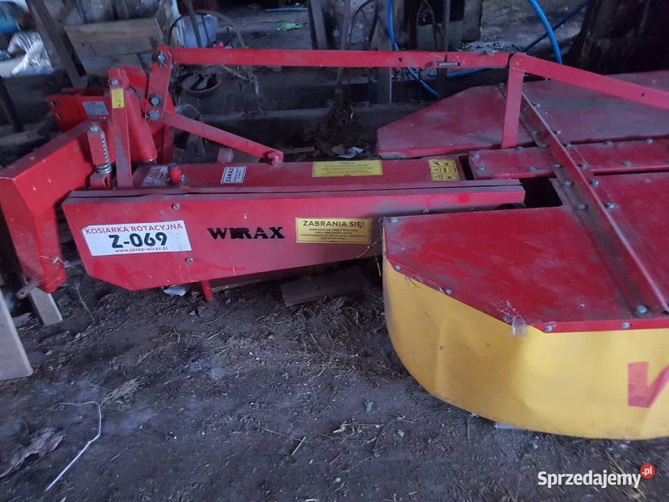 Kosiarka rotacyjna wirax 185 nieuszkodzony łódzkie Aleksandrów Łódzki sprzedam