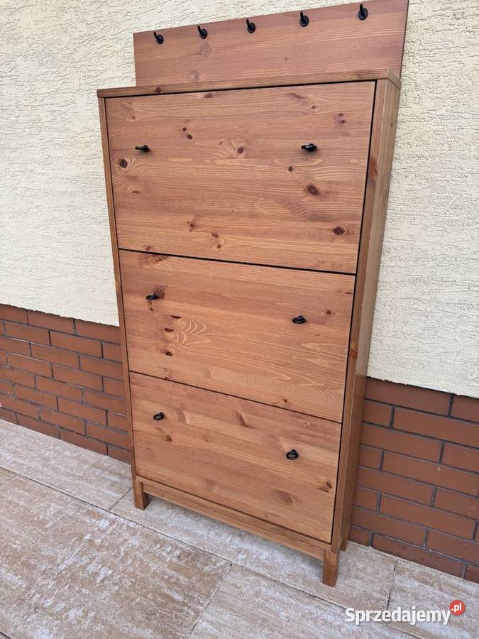Szafka na buty wąska cienka Ikea Leksvik Hemnes