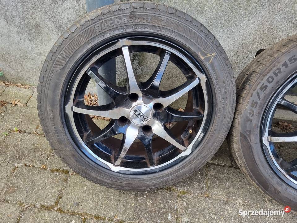 Sprzedam alufelgi 15 cal 4x108 zachodniopomorskie Trzebiatów sprzedam