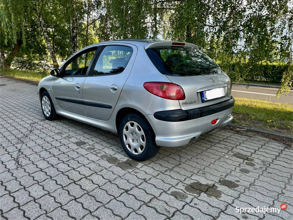 SprawnyPeugot2062004r14Benzyna5Drzwi190Przebiegu łódzkie Zduńska Wola