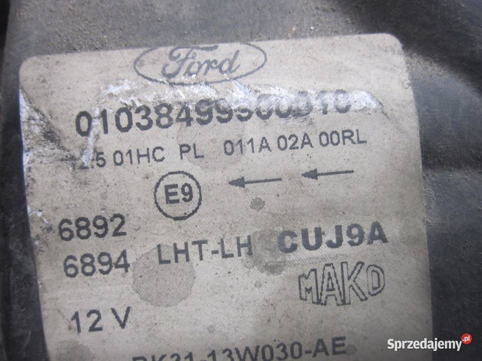 FORD TRANSIT VIII MK8 L3H2 15r lampa lewa przód