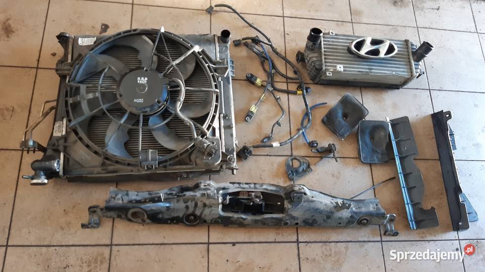 Chłodnice hyundai i40 lift intercooler pas osobowe Układ chłodzenia