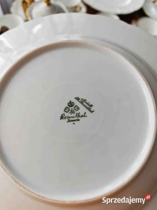 Porcelana Rosenthal barrock unikat 1926r obiad świętokrzyskie sprzedam