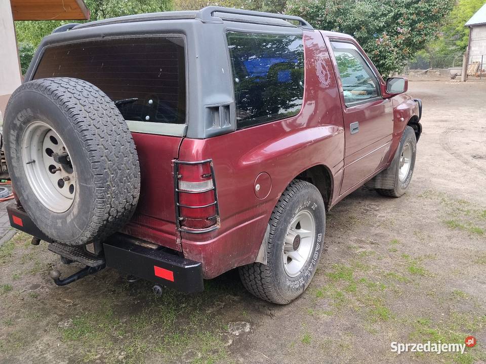 Opel Frontera a sport 20 LPG 4x4 hak reduktor lubelskie Tuczna