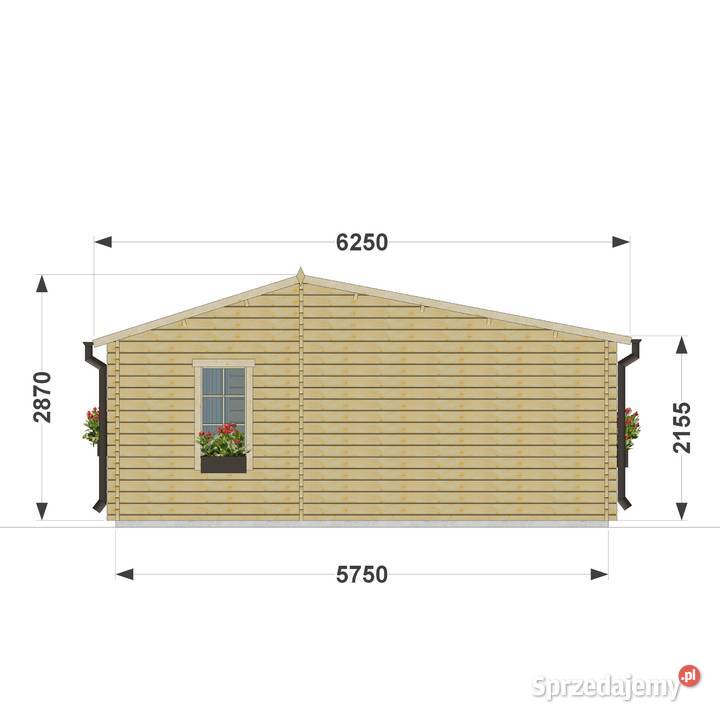 Domek letniskowy Horton 645 z tarasem Dziekanów Polski sprzedam