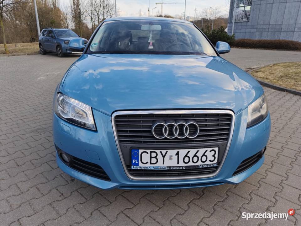 Audi A3 14 Benzyna 125 koni 2009 Lift kujawsko-pomorskie Bydgoszcz