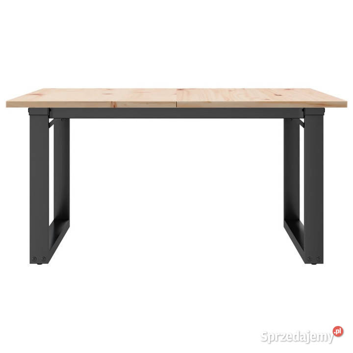 Stolik kawowy z czworokątnymi nogami 90x90x45 mazowieckie