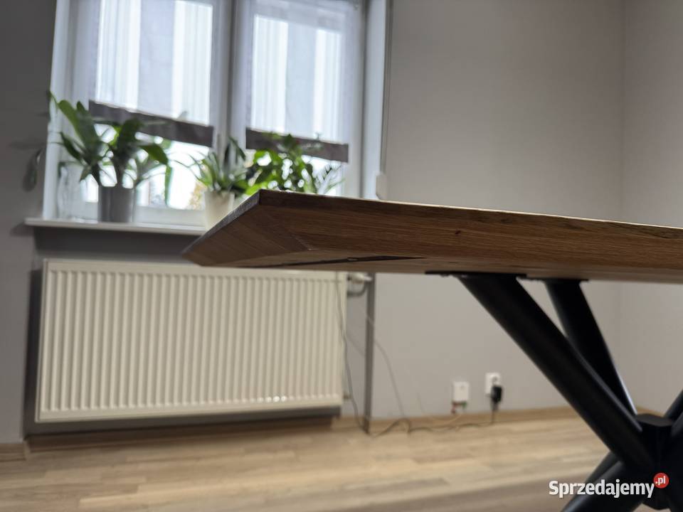 Stół dębowy pająk 90x180230280 Szamotuły