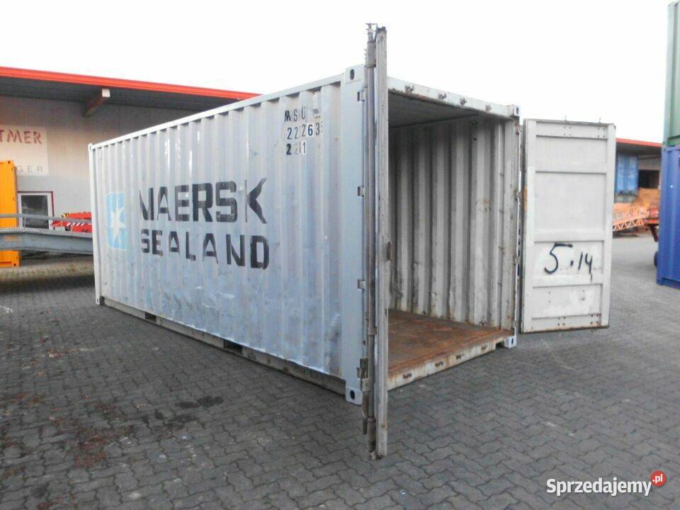 Kontener morski magazynowy 20DV 6 metrowy Będzin