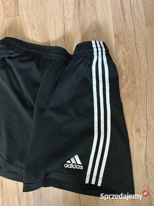 Męskie spodenki adidas czarne M OKAZJA sprzedam