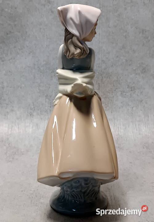 LLADRO seria NAO 237GM Zbieranie jajek Gathering pomorskie Gdańsk