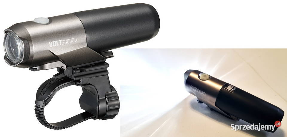 Lampka Rowerowa Cateye Volt 300 śląskie