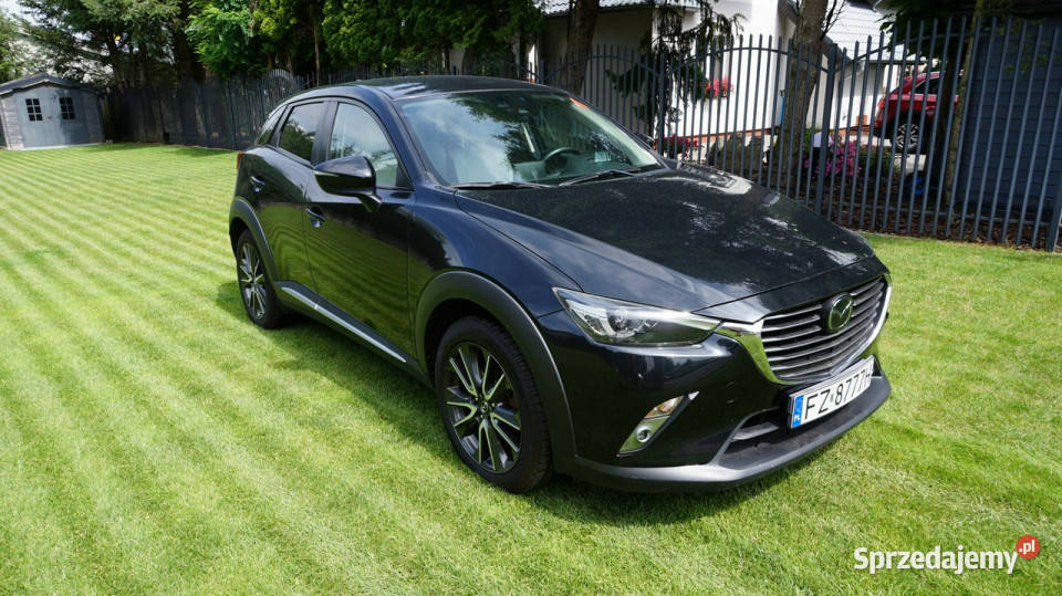 Mazda CX3 Polski salon Automat Gwarancja wspomaganie kierownicy Zielona Góra