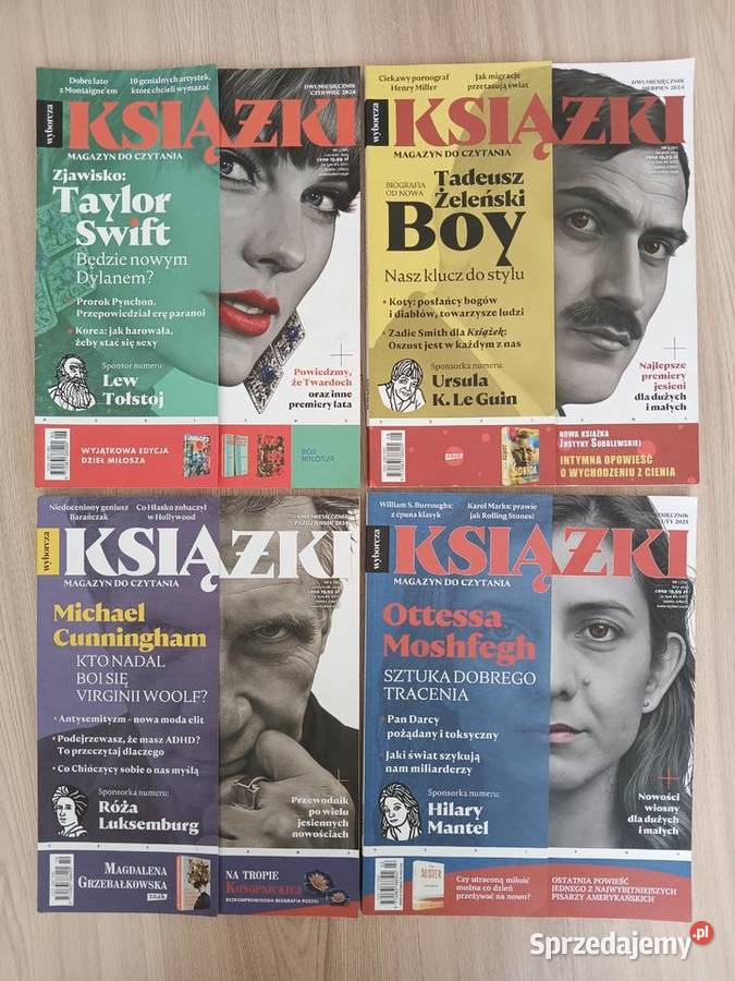 Książki Magazyn do czytania 4 numery Taylor Kraków sprzedam