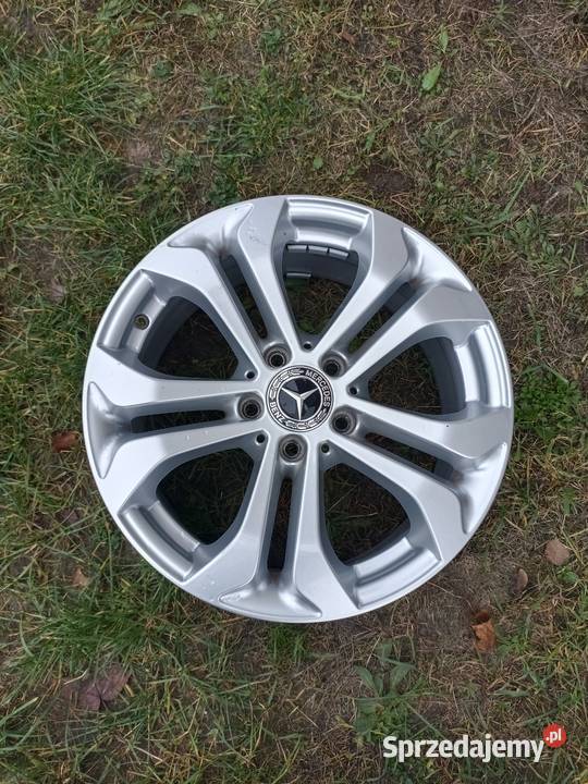 Komplet felg aluminiowych Mercedes 17 idealny Ostrołęka