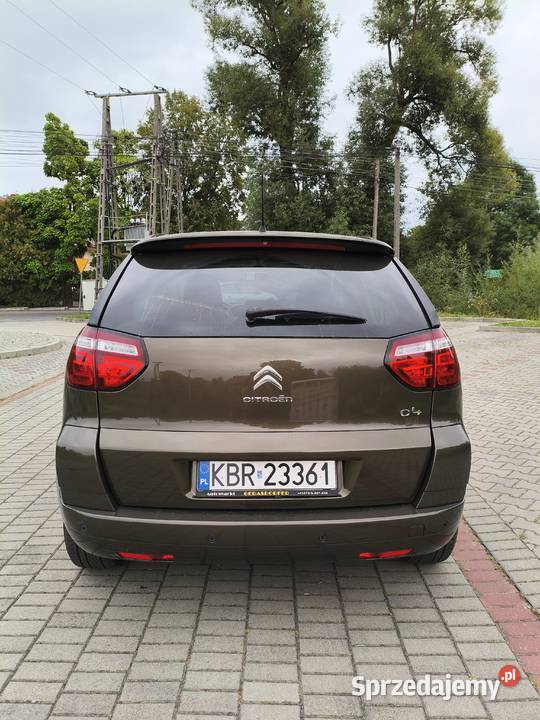 Citroen C4 Picasso 16 benzyna 2011 lift benzyna C4 Picasso Łososina Dolna