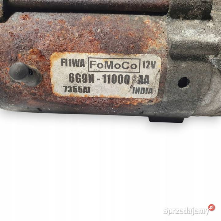 ROZRUSZNIK Ford Mondeo MK4 S 20 Duratec Układ elektryczny silnika Chełm