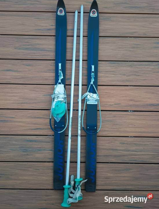 Narty Polsport Toruń L110 PRL 1988r NOWE warmińsko-mazurskie sprzedam