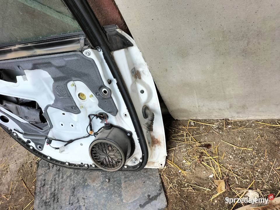 AUDI A6C6 A6 C6 DRZWI BIAŁE LEWY TYŁ KIEROWCY Kamień-Kolonia