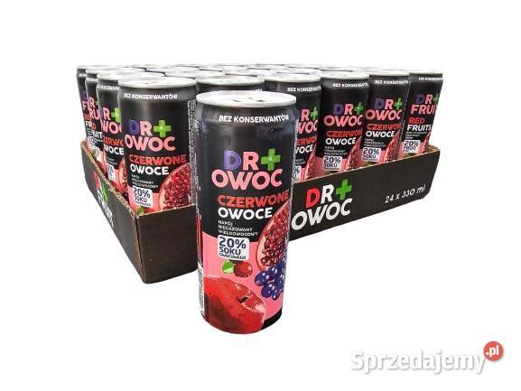 DR OWOC 330 ML CZERWONE OWOCE Łódź sprzedam