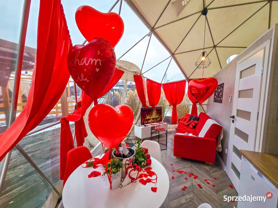 Domek na Walentynki z prywatnym jacuzzi sprzedam